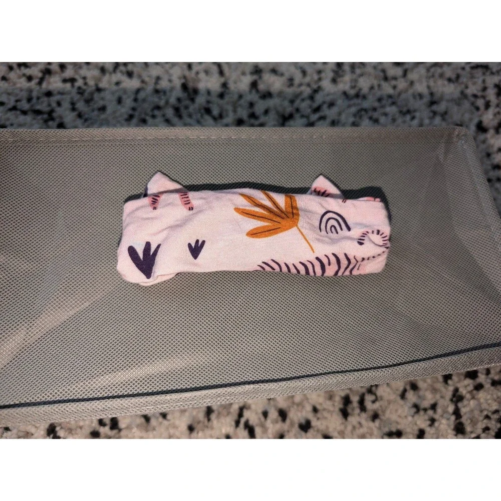 Pax & Lucy Pink Tiger Bamboo Bow